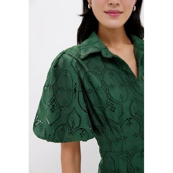 TUCKERNUCK Olive Eyelet Delaney Dress NWT size XS - Picture 3 of 8